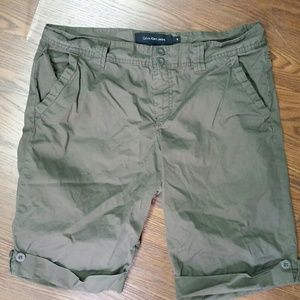 calvin klein women's cargo shorts